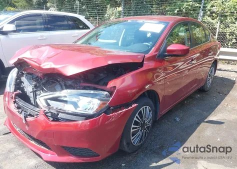 2017 Nissan Sentra Sv z USA, uszkodzony, nr VIN 3N1AB7AP6HY215969